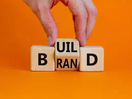 photo: a text saying BUILD BRAND